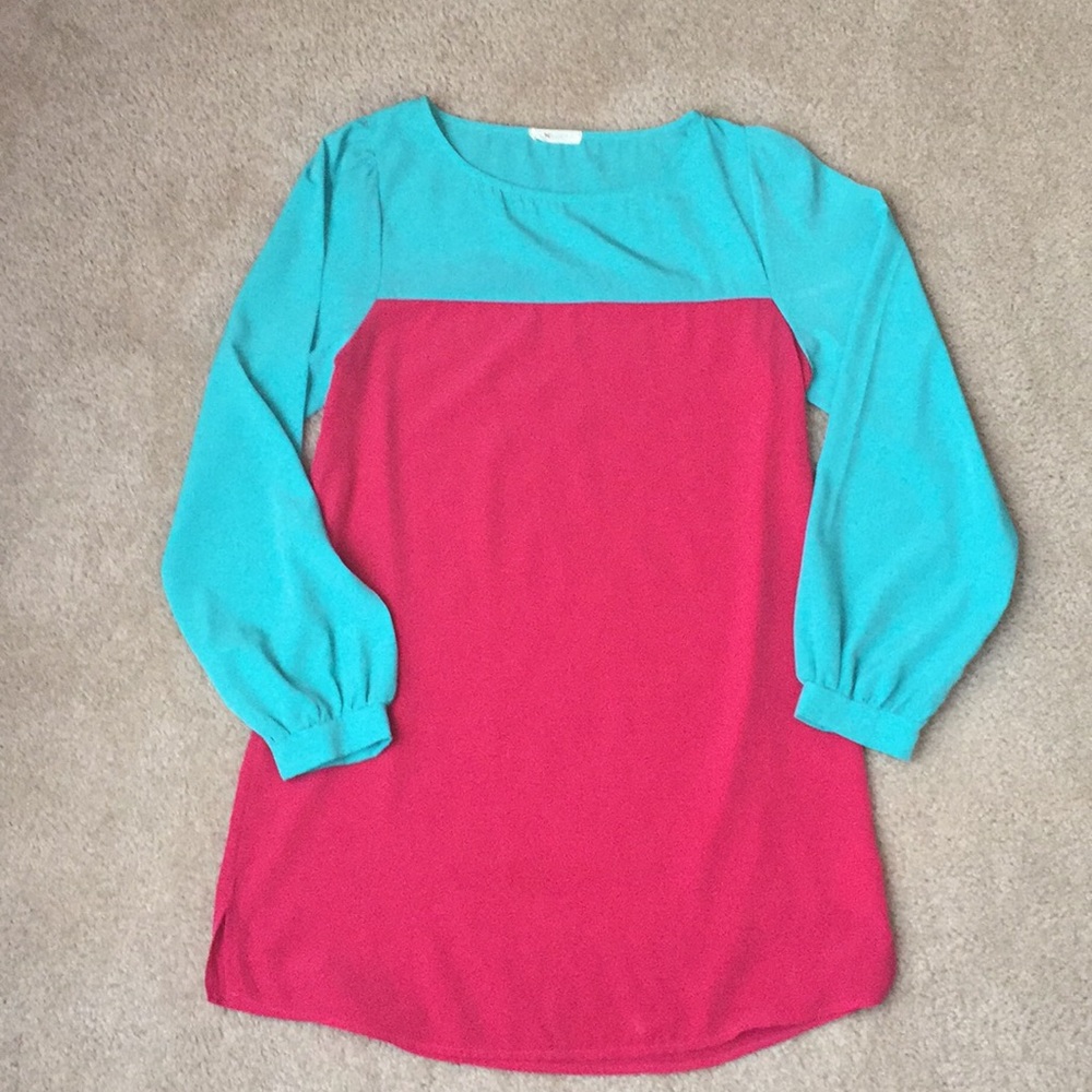 Everly brand size small color block dress